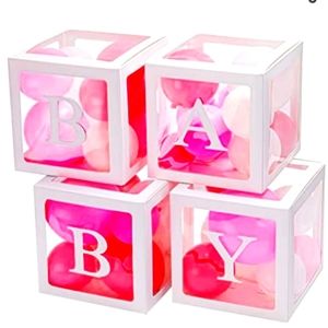 Baby shower decorations over 100 pieces 3/4 for baby girl & 1/4 unisex